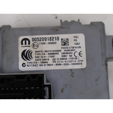 BSM (BOITIER SERVITUDE MOTEUR) occasion FIAT 500 II phase 2 - 1.2i 69ch