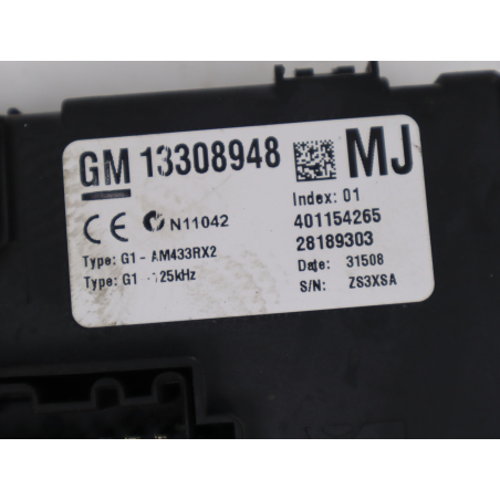 Boite a fusibles occasion OPEL CORSA IV Phase 1 - 1.3 CDTI 75ch