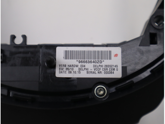 Commande autoradio occasion CITROEN C5 II Phase 1 - 1.6 HDi 16v 110ch