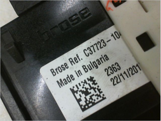 Mecanisme+moteur leve-glace avg occasion FIAT 500X Phase 1 - 1.4i 140ch