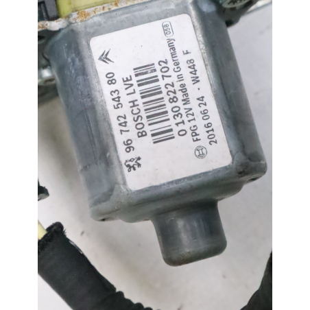 Mecanisme+moteur leve-glace avg occasion PEUGEOT 208 Phase 2 - 1.2i 81ch