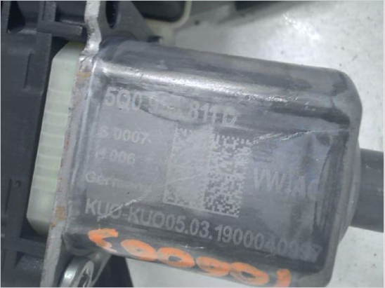Mecanisme+moteur leve-glace arg occasion VOLKSWAGEN POLO VI phase 1 - 1.0 TSI 95ch