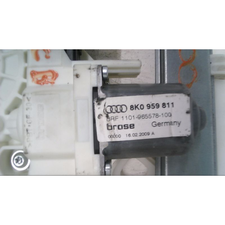 Mecanisme+moteur leve-glace arg occasion AUDI Q5 I Phase 1 - 2.0TDI 170