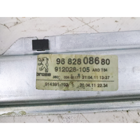 Mecanisme+moteur leve-glace ard occasion PEUGEOT 3008 I Phase 1 - 2.0 HDI 163ch