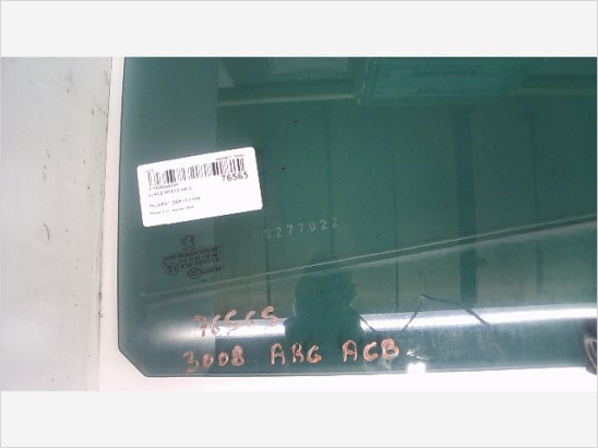 Glace porte ar g occasion PEUGEOT 3008 I Phase 2 - 2.0 HDI HYBRID4 163ch