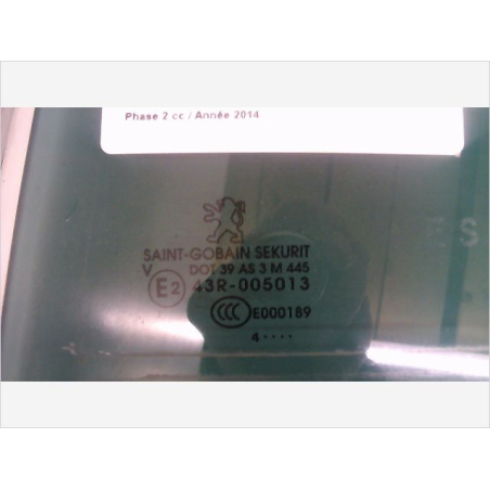 Glace porte ar g occasion PEUGEOT 3008 I Phase 2 - 2.0 HDI HYBRID4 163ch