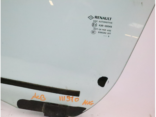 Glace porte av g occasion RENAULT SCENIC III Phase 1 - 1.9 DCI 130ch
