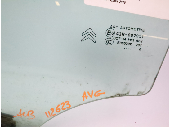 Glace porte av g occasion CITROEN DS3 Phase 1 - 1.6 THP 150ch