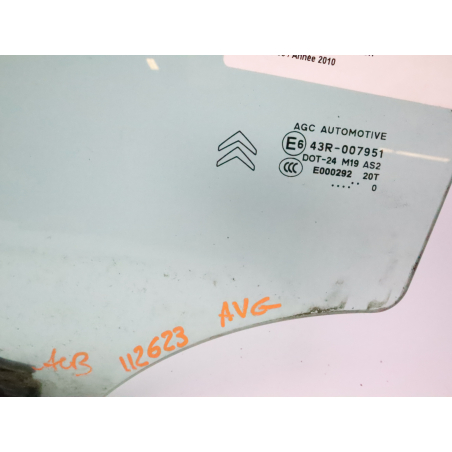 Glace porte av g occasion CITROEN DS3 Phase 1 - 1.6 THP 150ch