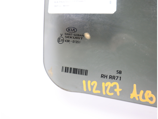 Glace porte ar d occasion KIA PROCEED D III Phase 1 - 1.5 T-GDi 160ch
