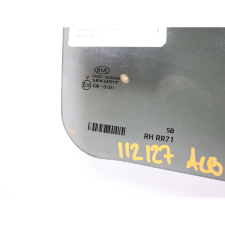 Glace porte ar d occasion KIA PROCEED D III Phase 1 - 1.5 T-GDi 160ch