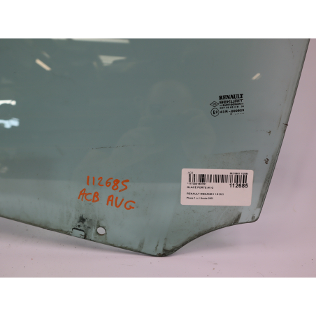 Glace porte av g occasion RENAULT MEGANE II Phase 1 - 1.9 DCI 120ch