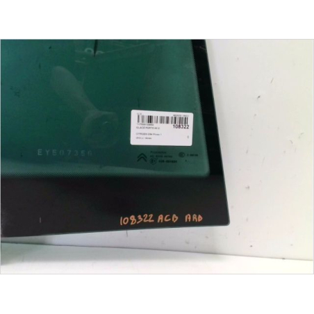 Glace porte ar d occasion CITROEN DS4 Phase 1 - 1.6 THP 160ch