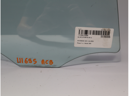 Glace porte av g occasion HYUNDAI I 30 I Phase 1 - 1.6 CRDI 115ch