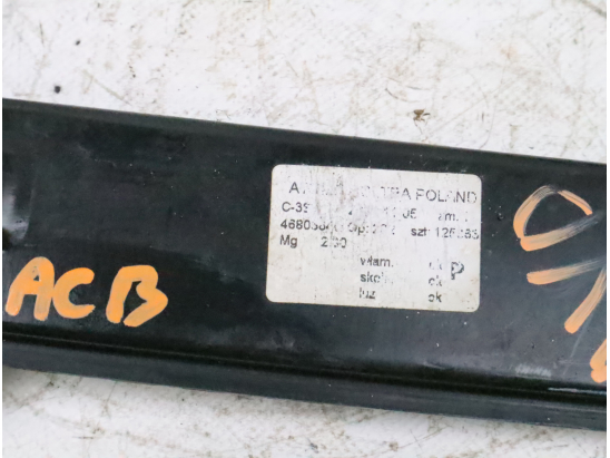 MECANISME LEVE-GLACE AVD