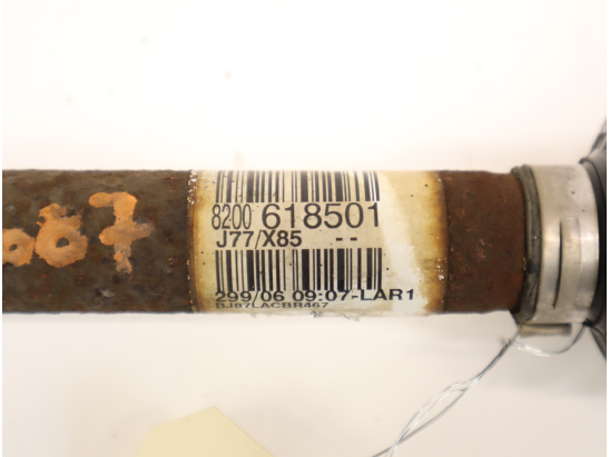 Transmission avant gauche occasion RENAULT CLIO III Phase 1 - 1.4i 16v 100ch