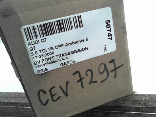 Transmission avant gauche occasion AUDI Q7 I Phase 1 - 3.0 TDi V6 232ch