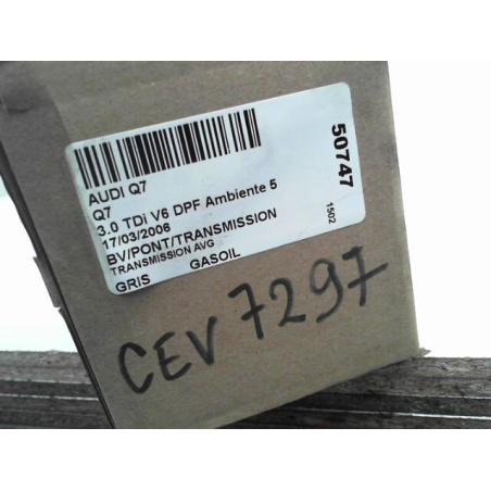 Transmission avant gauche occasion AUDI Q7 I Phase 1 - 3.0 TDi V6 232ch