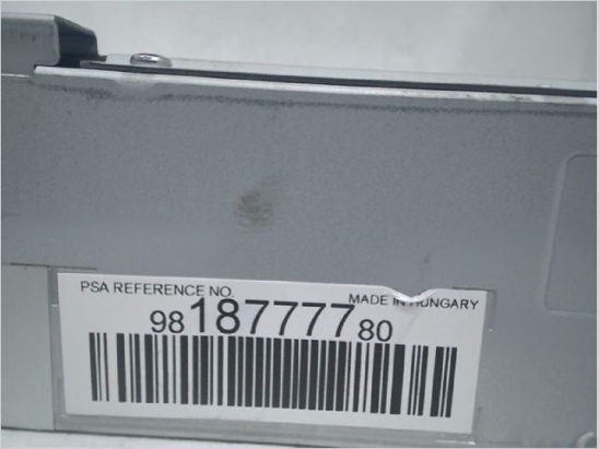 Autoradio occasion PEUGEOT RIFTER Phase 1 - 1.2i PureTech 110ch