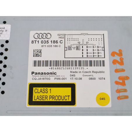 Autoradio occasion AUDI A4 III Phase 1 - 2.0 TDi 170ch