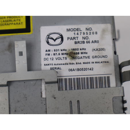 Autoradio occasion MAZDA 3 I Phase 2 - 1.6 MZ-CD 110ch