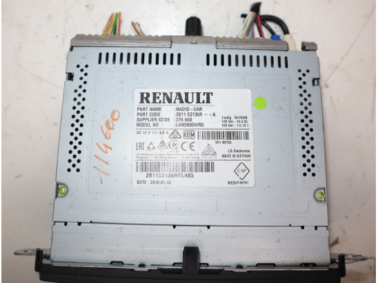 Autoradio occasion RENAULT TRAFIC III Phase 1 - 1.6DCI 125ch