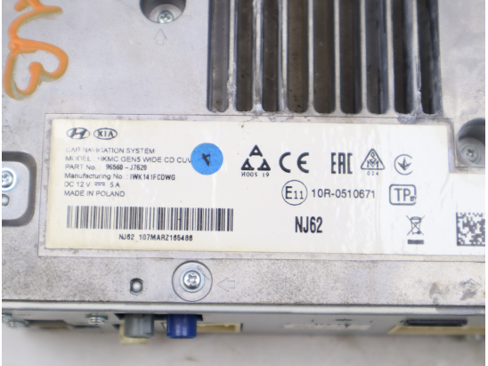 Autoradio occasion KIA PROCEED D III Phase 1 - 1.5 T-GDi 160ch