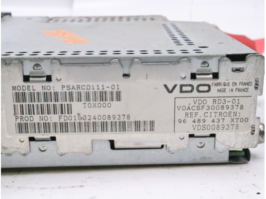 Autoradio occasion CITROEN XSARA PICASSO Phase 1 - 2.0 HDi 90ch