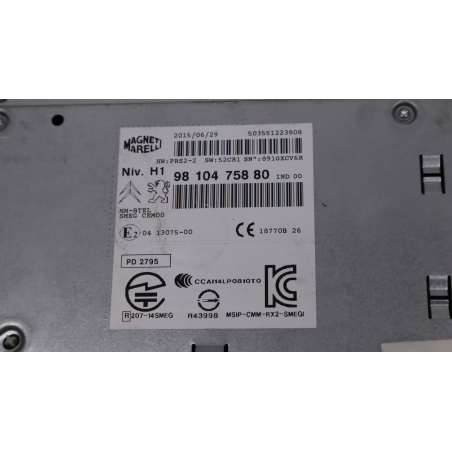 Autoradio occasion PEUGEOT 308 II Phase 2 - 2.0 BlueHDI 150ch