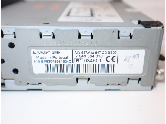 Autoradio occasion ALFA ROMEO 147 Phase 2 - 1.6 TS 105ch