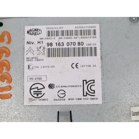 Autoradio occasion PEUGEOT 308 II Phase 1 SW - 1.6 e-HDI 115ch