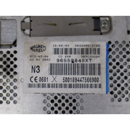 Autoradio occasion CITROEN C4 I Phase 1 - 2.0 HDi 138ch