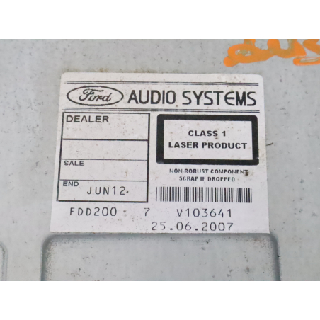 Autoradio occasion FORD FOCUS II Phase 1 BERLINE - 1.6 TDCI 110ch