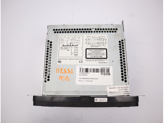 Autoradio occasion VOLKSWAGEN SCIROCCO III Phase 1 - 1.4 TSI 120ch