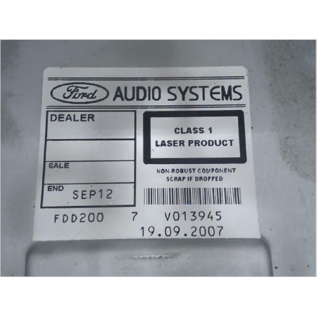 Autoradio occasion FORD CMAX I Phase 2 - 2.0 TDCi 136ch