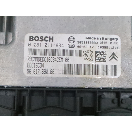 Calculateur moteur occasion CITROEN C3 I Phase 2 - 1.6 HDi 16v 92ch