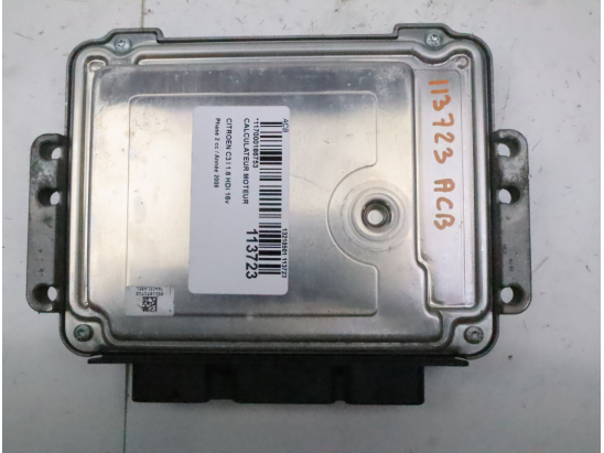 Calculateur moteur occasion CITROEN C3 I Phase 2 - 1.6 HDi 16v 92ch