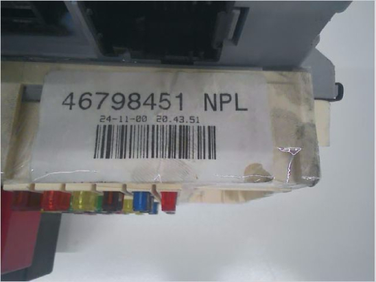Platine fusible habitacle (BSI) occasion FIAT PUNTO II Phase 1 - 1.2i 60ch