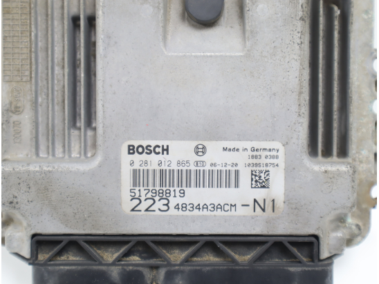 Calculateur moteur occasion FIAT DOBLO I Phase 2 - 1.9 DT Multijet 105CH