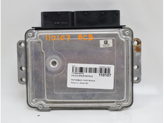 Calculateur moteur occasion FIAT DOBLO I Phase 2 - 1.9 DT Multijet 105CH