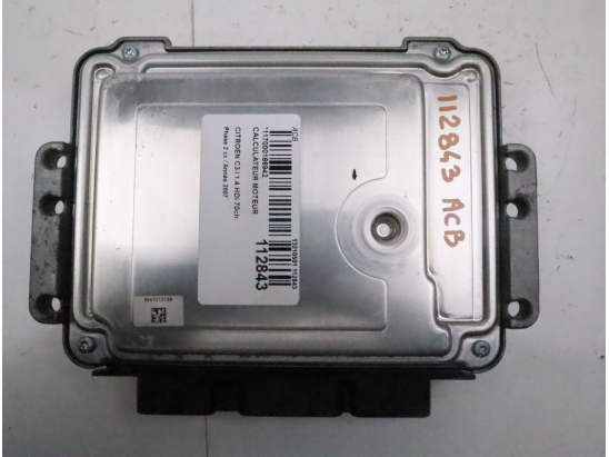 Calculateur moteur occasion CITROEN C3 I Phase 2 - 1.4 HDi 70ch