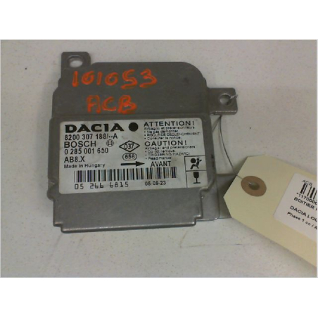 Boitier pyrotechnique occasion DACIA LOGAN I Phase 1 - 1.6 MPI