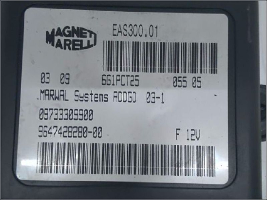 Boitier pyrotechnique occasion CITROEN C5 I Phase 2 - 1.6 HDi 110ch