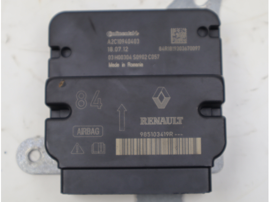 Boitier pyrotechnique occasion RENAULT CLIO IV Phase 2 - 0.9i TCE