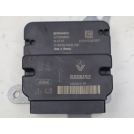 Boitier pyrotechnique occasion RENAULT CLIO IV Phase 2 - 0.9i TCE