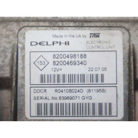 Calculateur moteur occasion RENAULT MEGANE II Phase 1 BREAK - 1.5 DCI 80ch