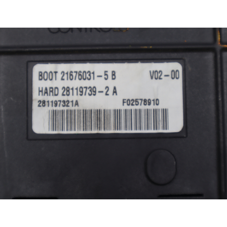 BSI (PLATINE FUSIBLE HABITACLE)