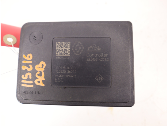 Calculateur abs occasion RENAULT MEGANE IV Phase 1 - 1.5 DCI 8v 110ch
