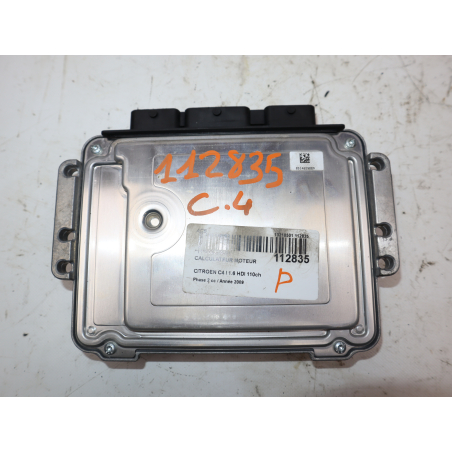 Calculateur moteur occasion CITROEN C4 I Phase 2 - 1.6 HDI 110ch