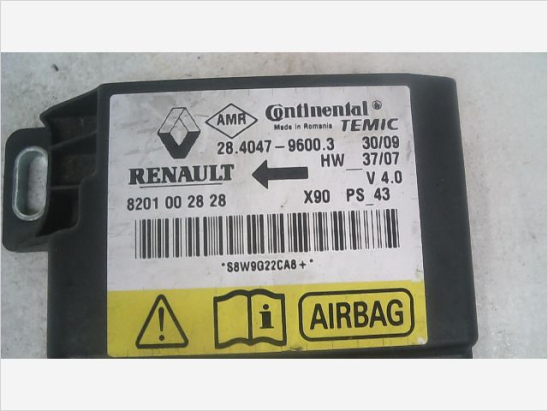 Boitier pyrotechnique occasion DACIA SANDERO I Phase 1 - 1.5 DCI 70ch